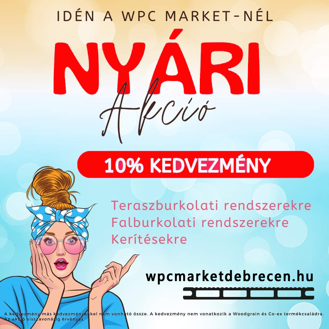 WPC Market Debrecen - akció